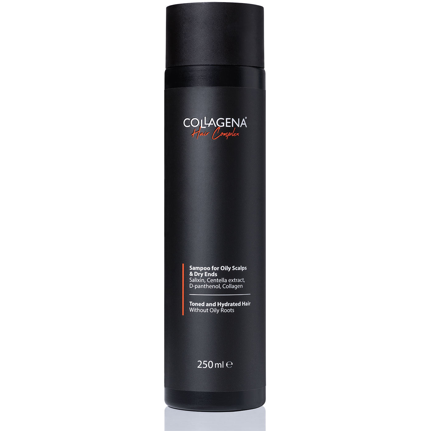 Șampon pentru rădăcini grase și vârfuri uscate COLLAGENA Hair Complex, 250 ml.