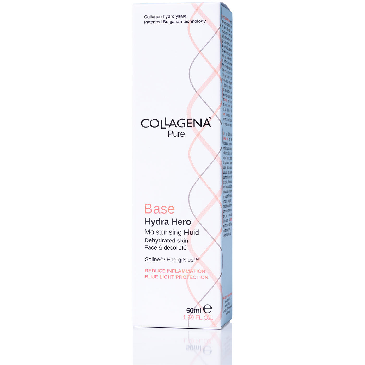 Crema hidratantă fluidă Hydra Hero COLLAGENA Pure, 50 ml.