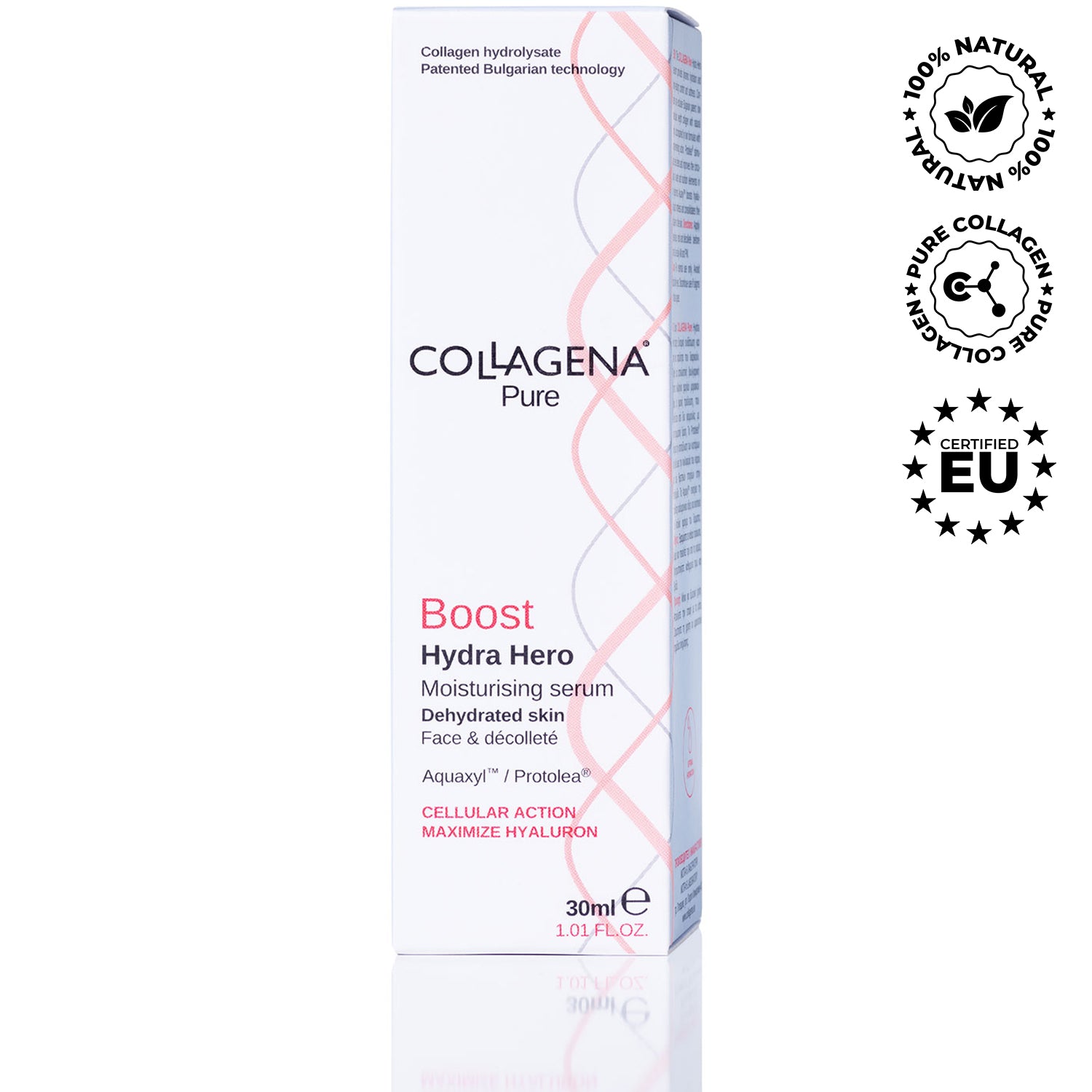 Ser hidratant Hydra Hero COLLAGENA Pure, 30 ml.(