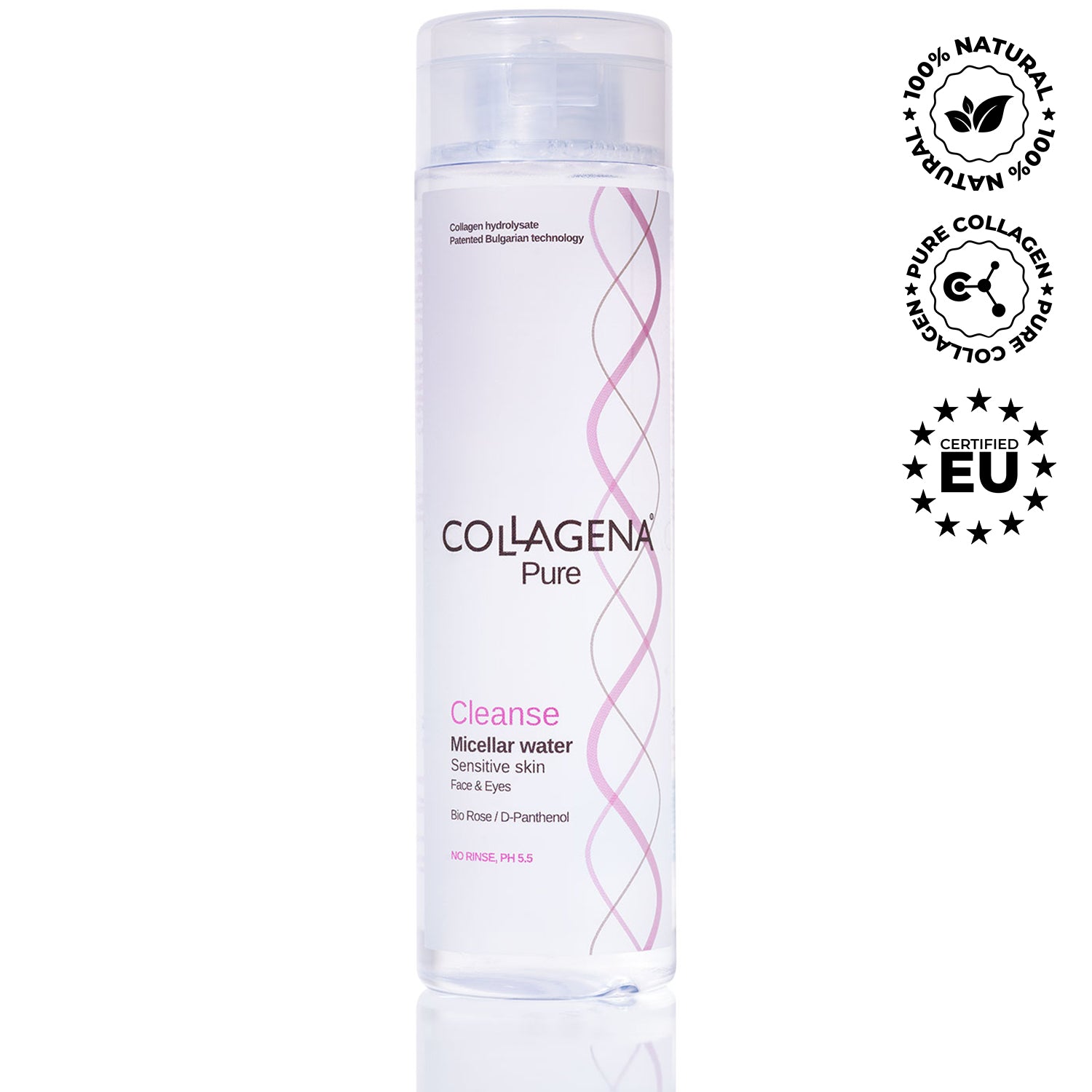 Apă micelară COLLAGENA Pure, 250 ml.