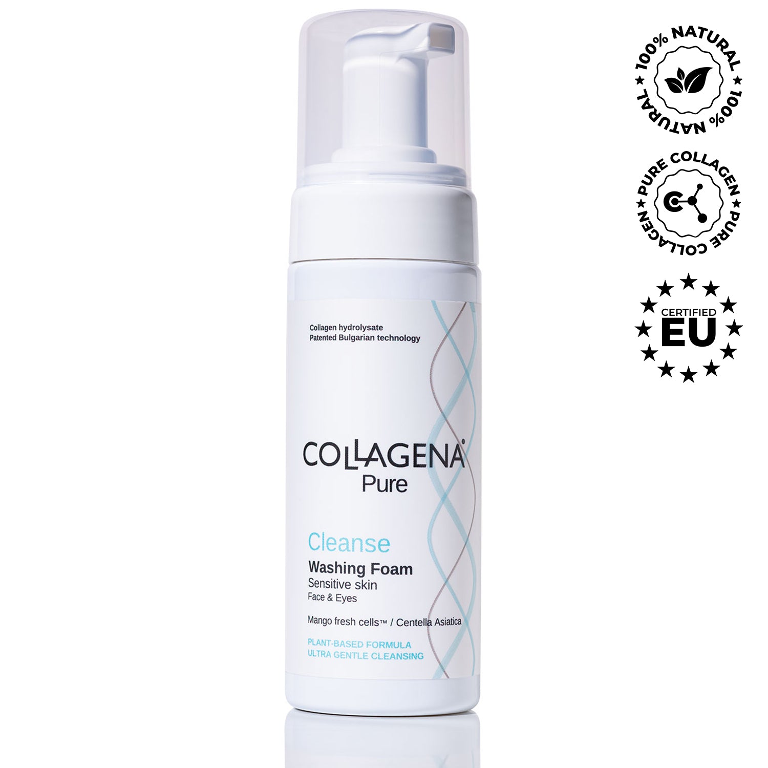 Spumă de curățare COLLAGENA Pure, 150 ml.