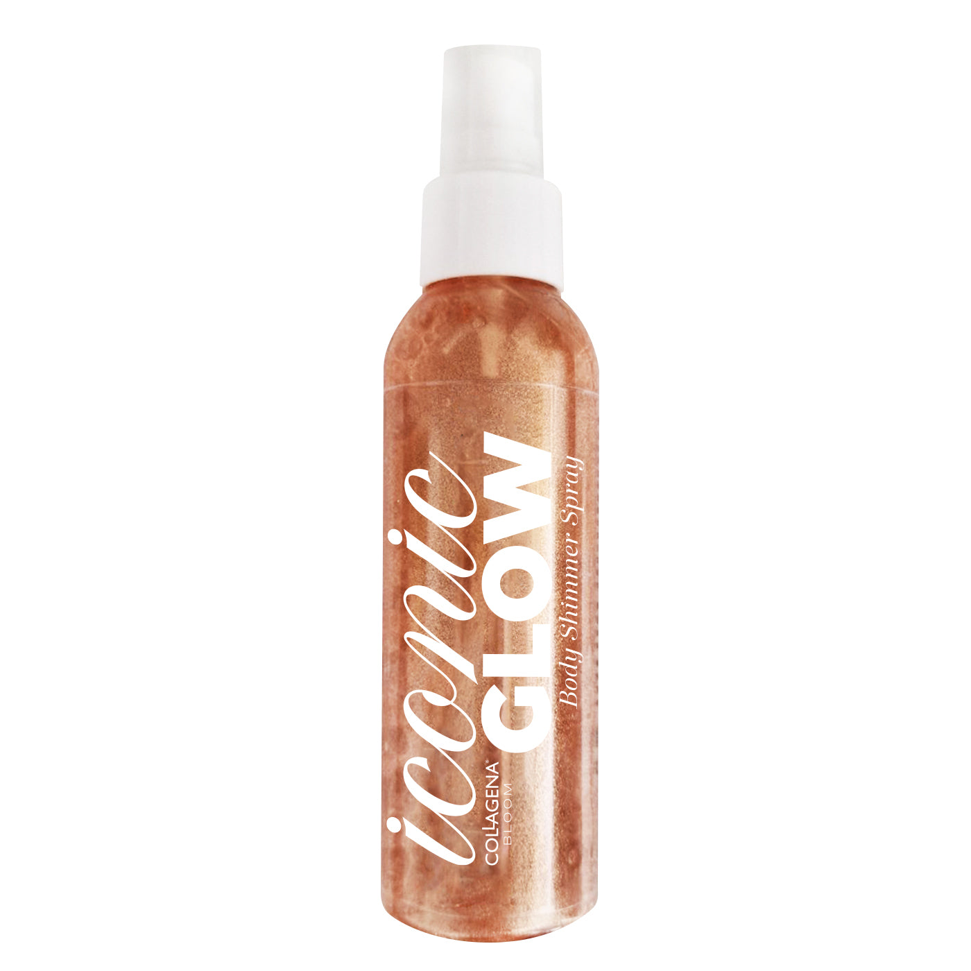 Intense Shimmer Spray Iconic Glow, COLAGENA Bloom, 120 ml