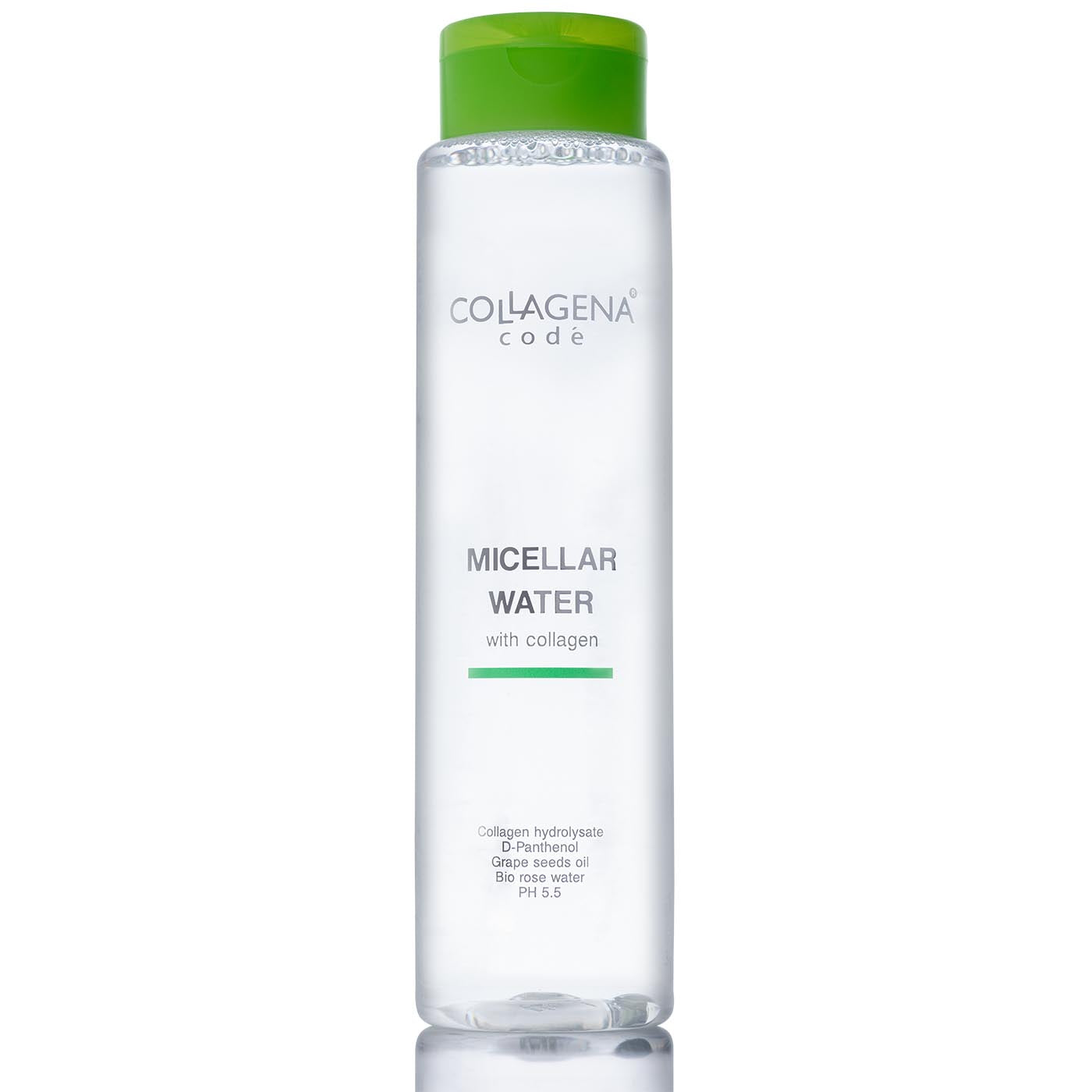 Apă micelară cu colagen COLAGENA Codé, 300 ml.