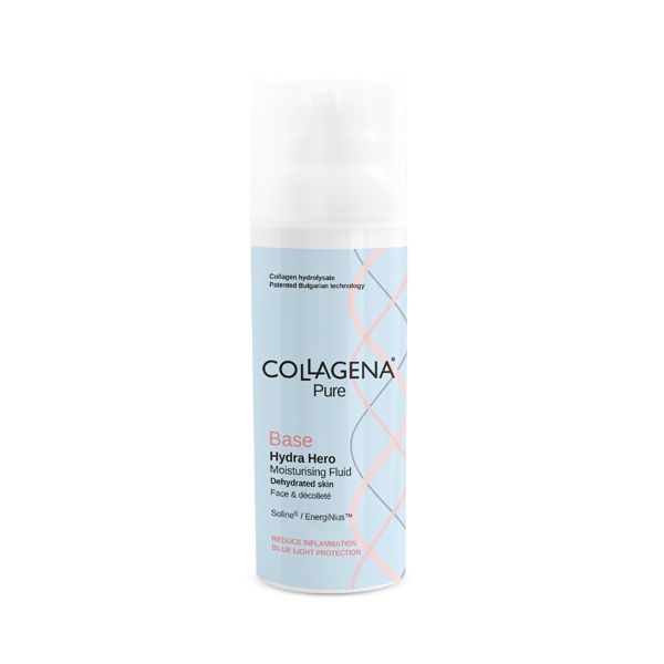 Crema hidratantă fluidă Hydra Hero COLLAGENA Pure, 50 ml.