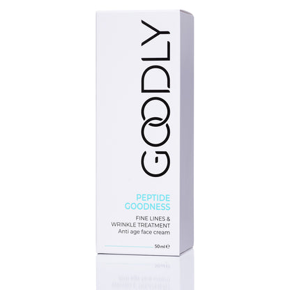 PEPTIDE GOODNESS anti-aging cream with peptides GOODLY, 50 ml.