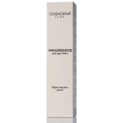 Face serum PROGRESSIVE anti-age effect Rapid reaction COLLAGENA Codé, 50 ml.