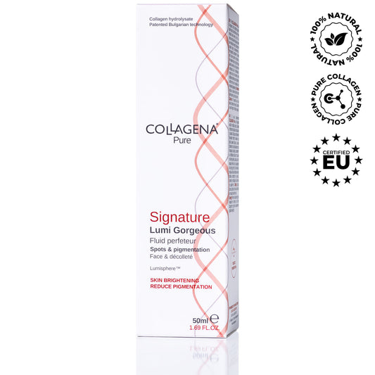 Lumi Gorgeous complexion smoothing fluid COLLAGENA Pure, 50 ml.