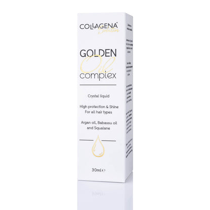 GOLDEN Oil complex COLLAGENA Solution for strong and shiny hair, 30 ml.