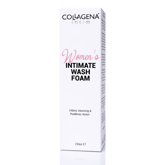 Cleansing intimate foam for women - Women's intimate, COLLAGENA intim, 150 ml.