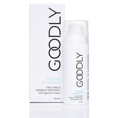 PEPTIDE GOODNESS anti-aging cream with peptides GOODLY, 50 ml.