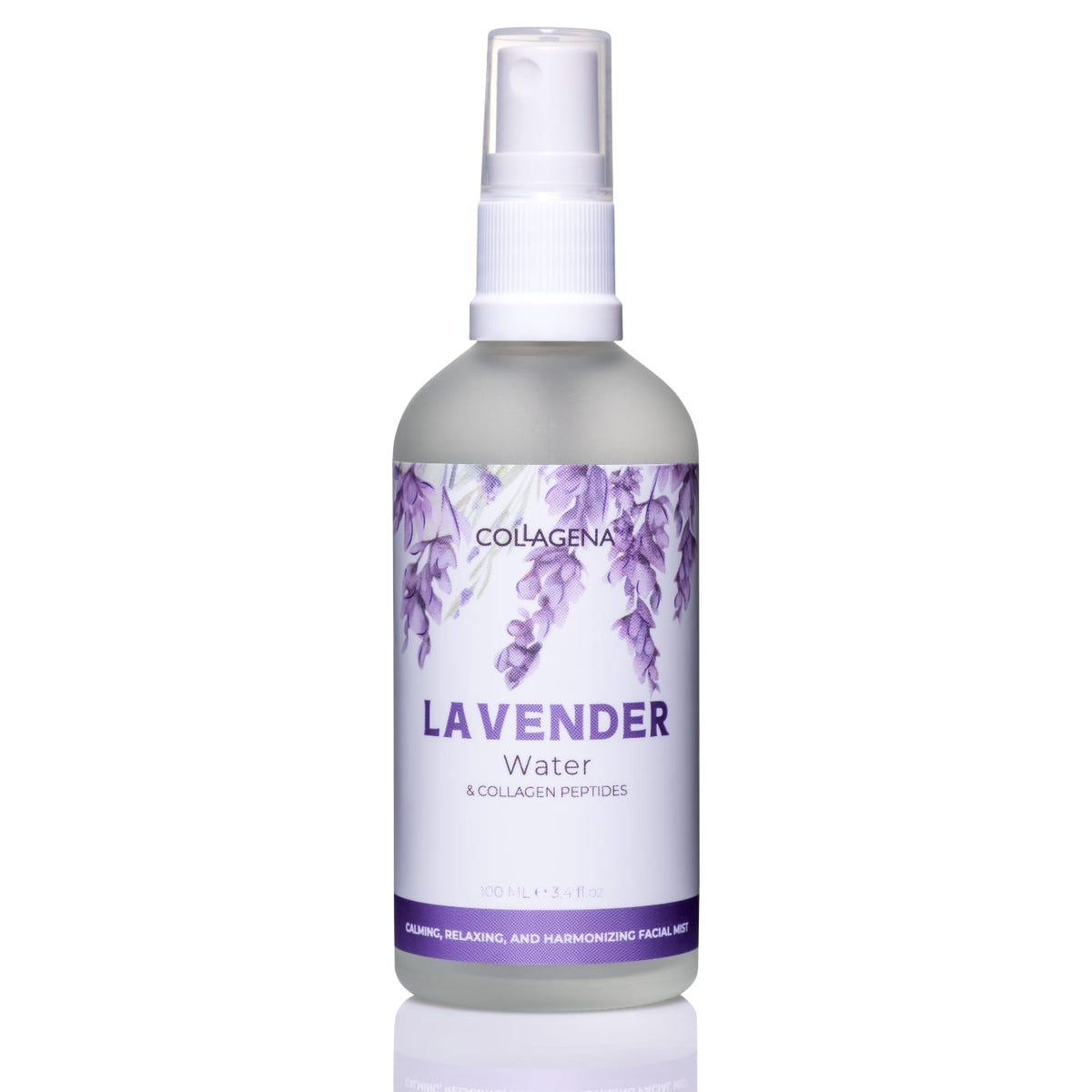 Soothing and Harmonizing Spray with Lavender Water and Collagen Peptides for All Skin and Hair Types, COLLAGENA, 100 ml