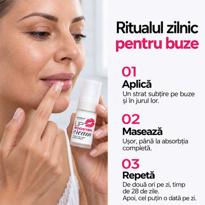 Lip Booster – Cremă pentru buze mai pline, 15 ml