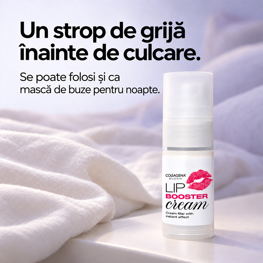 Lip Booster – Cremă pentru buze mai pline, 15 ml
