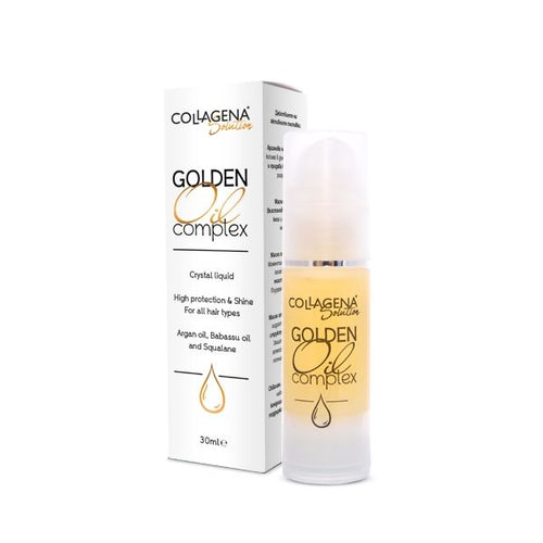 GOLDEN Oil complex COLLAGENA Solution for strong and shiny hair, 30 ml.