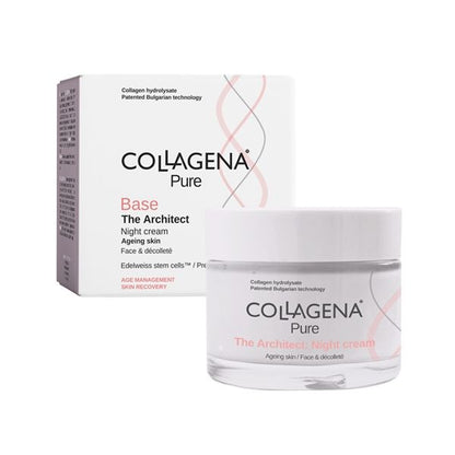 The Architect filler night cream COLLAGENA Pure, 50 ml.